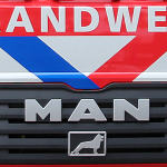 Stock – Brandweer voorkant Autospuit