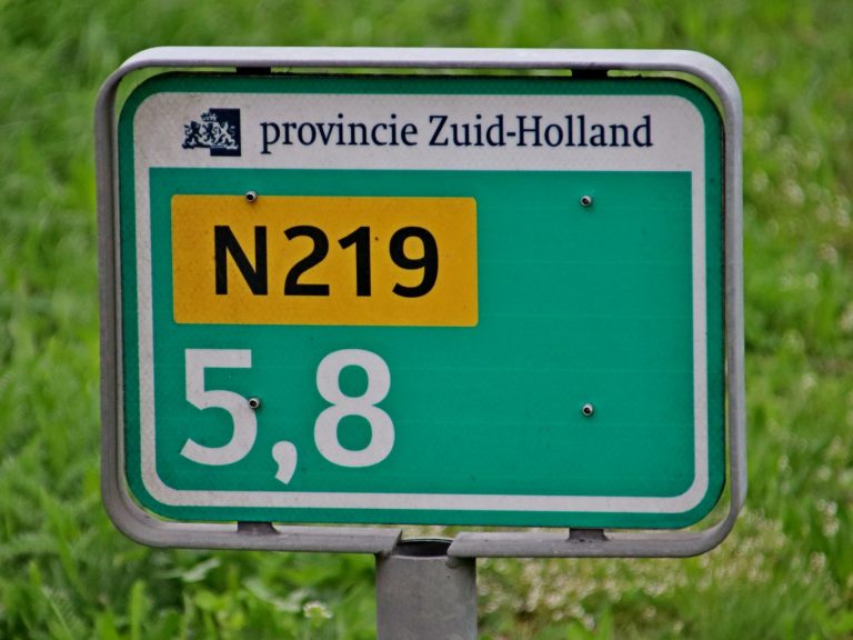 Provincie heeft verzakking N219 in het vizier    