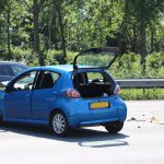 aanrijding A20 12 mei 2018 overstekende eenden