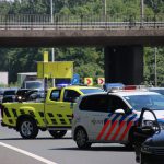 aanrijding A20 12 mei 2018 overstekende eenden