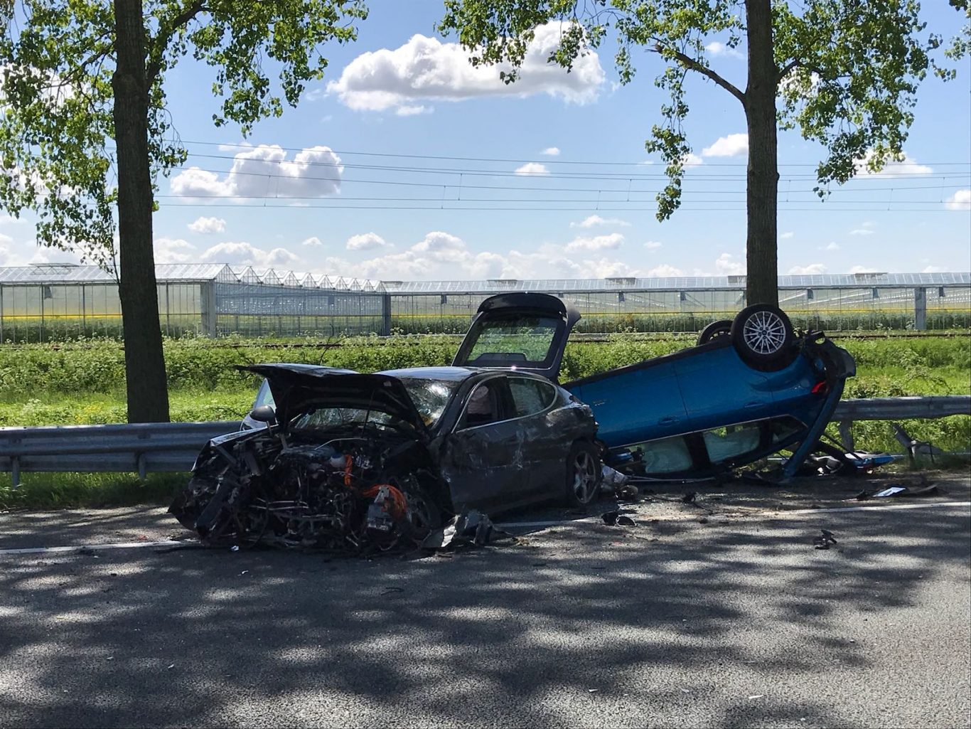 ongeval a12 bleiswijk zevenhuizen 3 mei 2018