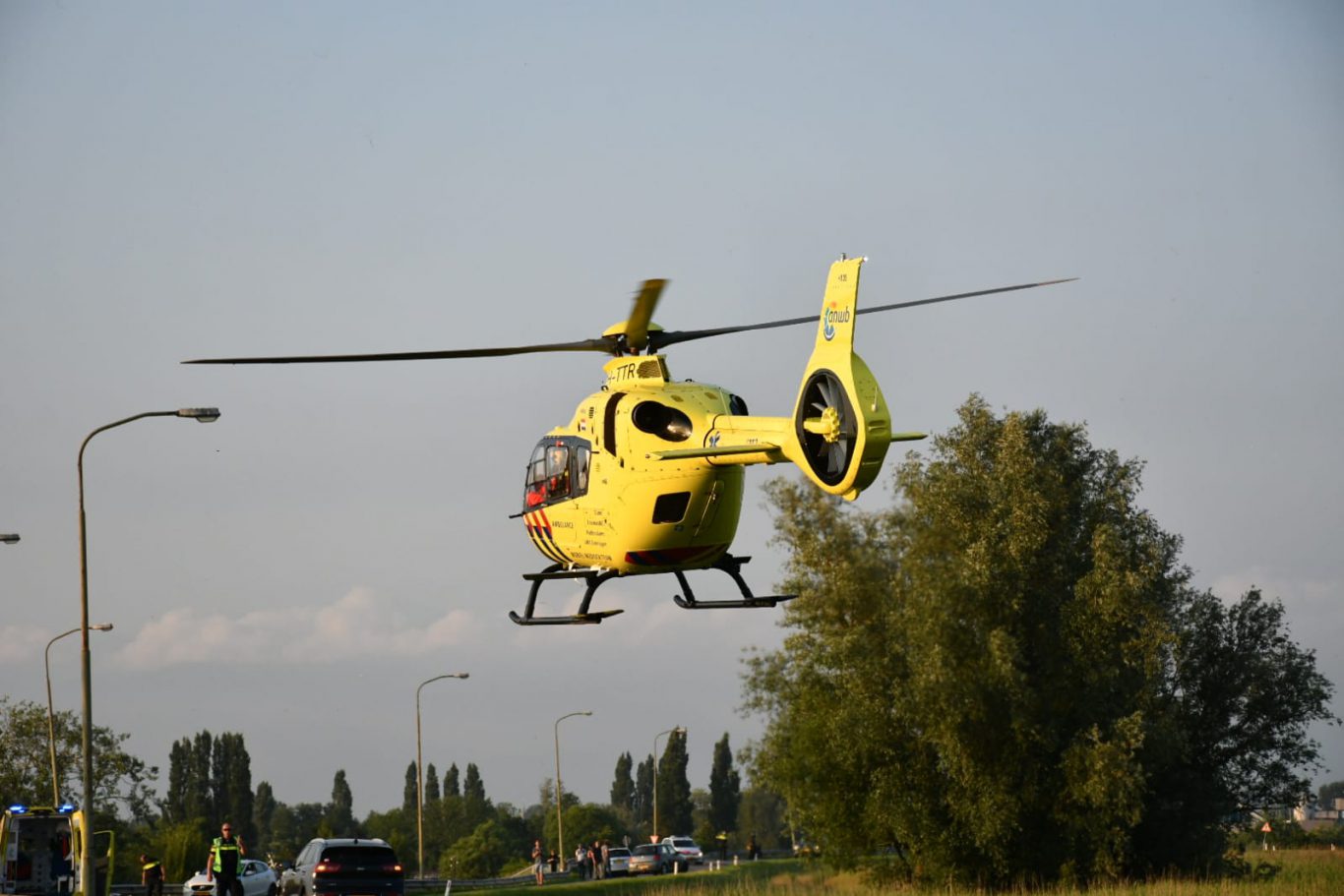 ongeval moordrecht traumahelikopter