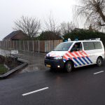 inval bierhoogteweg  Zevenhuizen 14 jan 2018 politie
