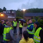 buurt preventie ronde nieuwerkerk met willem jan verdoes en tinet de jonge doorweekt
