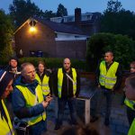 buurt preventie ronde nieuwerkerk met willem jan verdoes en tinet de jonge doorweekt