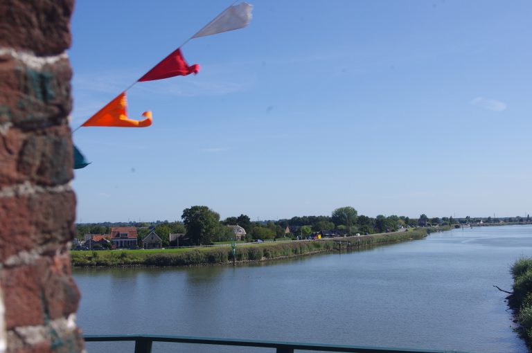 Uitzicht over de Hollandsche IJssel vanaf de molen Kortenoord