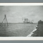 Inundatie bij Paralleweg 1944 van Paul