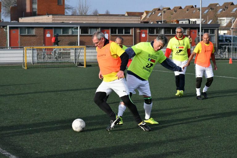 Maluku / Molukse OldStars Walking Football toernooi in Moordrecht