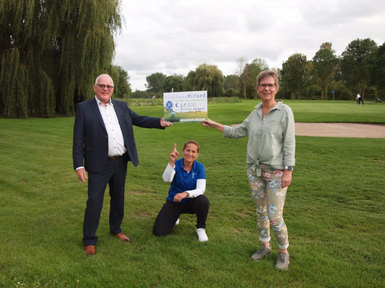 Jubileumeditie golfweek Golfbaan Hitland brengt recordbedrag van 30.000 euro op voor meerdere goede doelen
