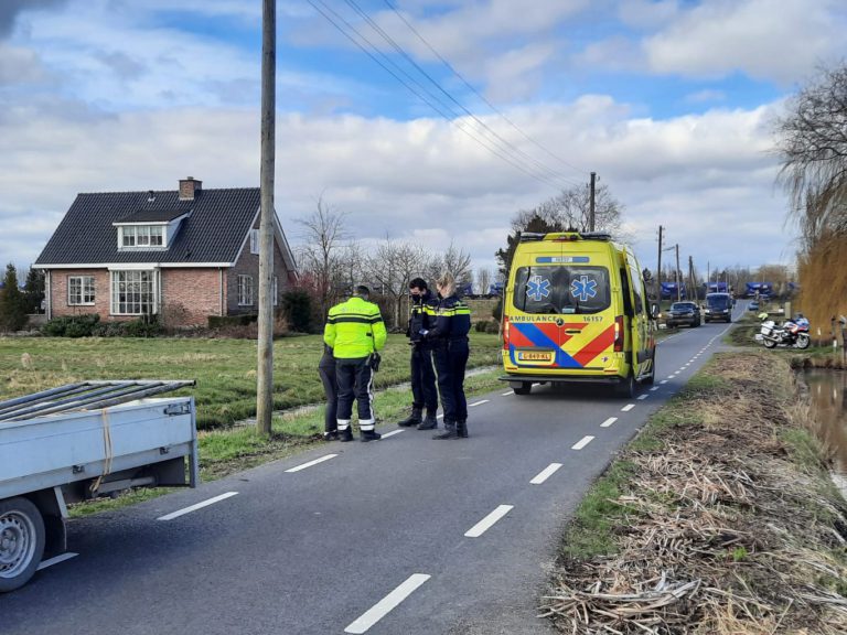 Voetgangster gewond bij aanrijding op de Spoorweglaan in Moordrecht