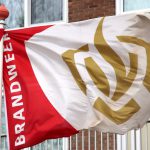 brandweer vlag storm