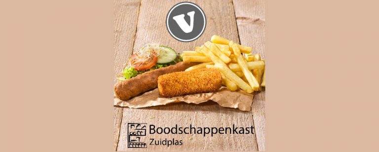 Sparen bij Verhage voor maaltijd na uitje van de Boodschappenkast