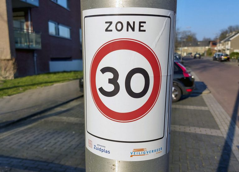 VVN brengt 30 km-zones in Zuidplas onder de aandacht