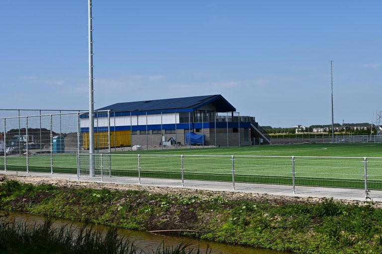 Nieuwe sportvelden in aanbouw bij Moordrecht