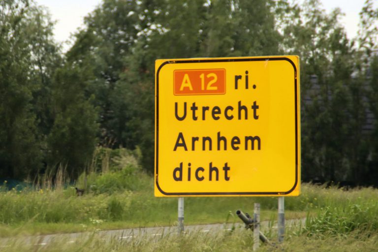 Aanstaand weekend A12 tussen Zoetermeer en Gouwe afgesloten