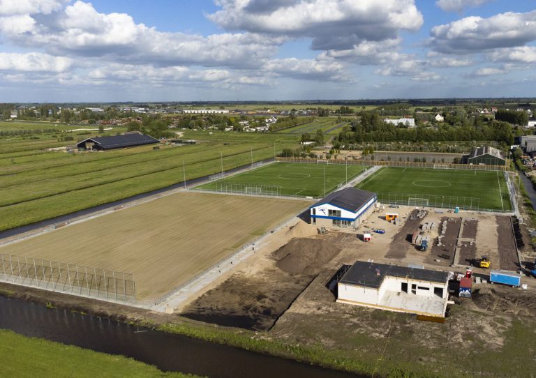 Voetbal in Moordrecht kan bijna over naar nieuw sportpark