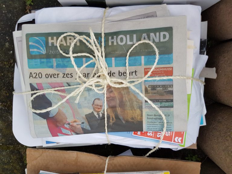 Raadsvragen VVD over ophalen oud papier Moerkapelle