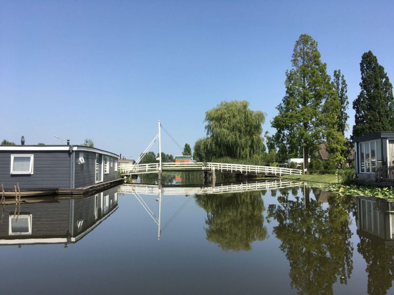 Vervanging Schoolbrug in Moordrecht – Nu al afgesloten door hoogwater