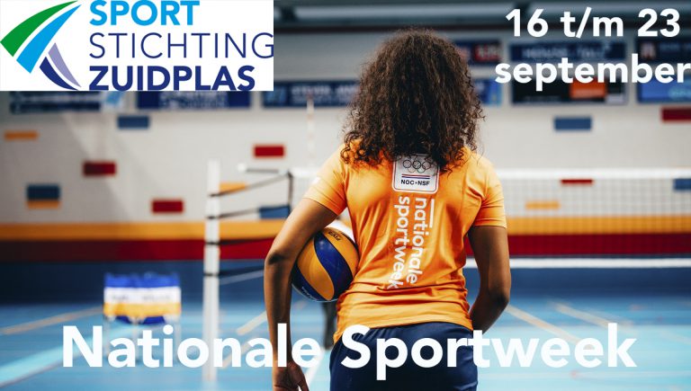 Zwemdisco, sport, workshops en meer in Zuidplas tijdens Nationale Sportweek