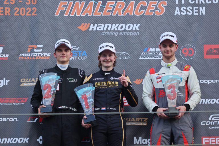 Opnieuw twee podiumplaatsen voor Jordy van der Eijk in Mazda MX-5 Cup 