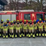 Brandweer kazerne Koudekerk in het nieuwe bluspak (2)