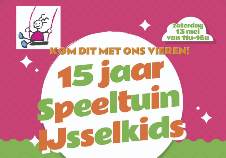 Speeltuin de IJsselkids viert 15-jarig jubileum