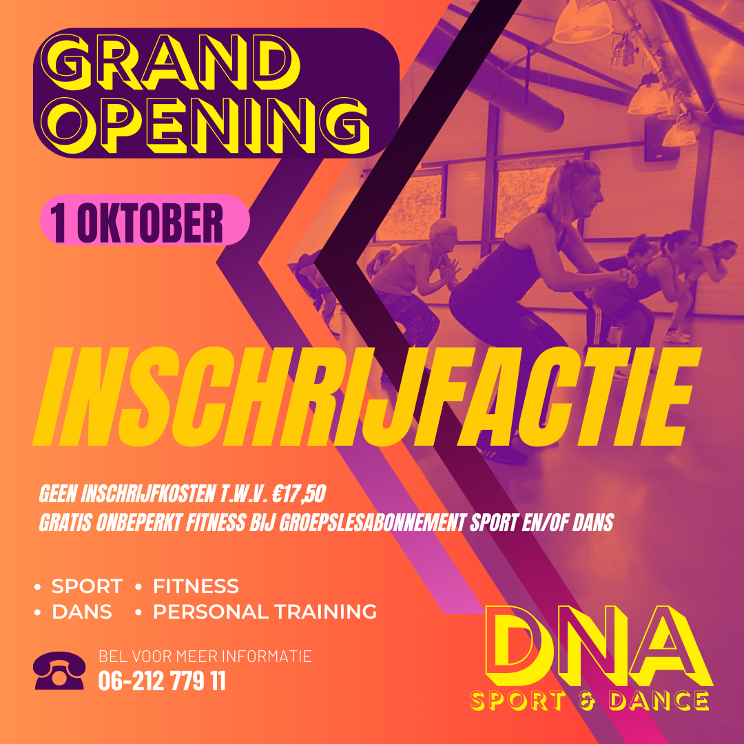 Opening DNA Sport & Dance