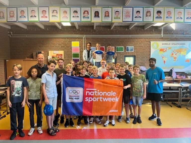 Nationale Sportweek van start op de Gideonschool