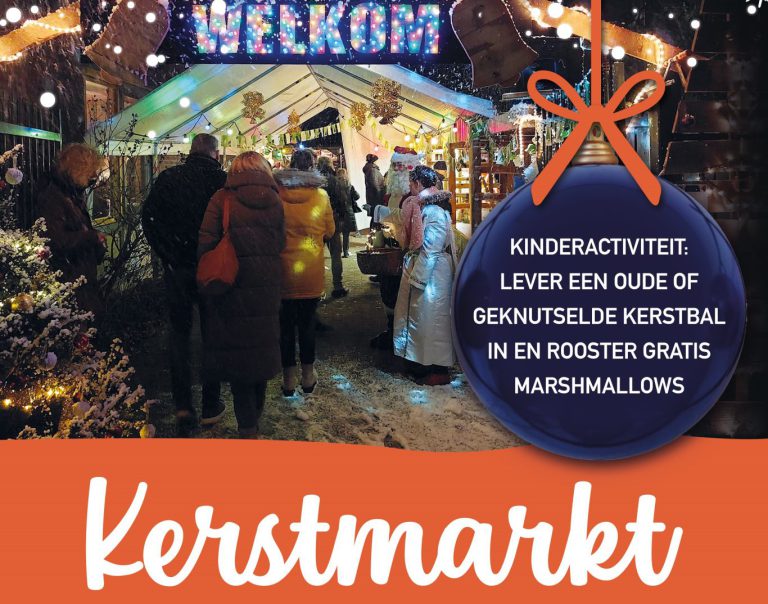 Feestelijke kerstmarkt bij activiteitencentrum De Schakel in Moordrecht