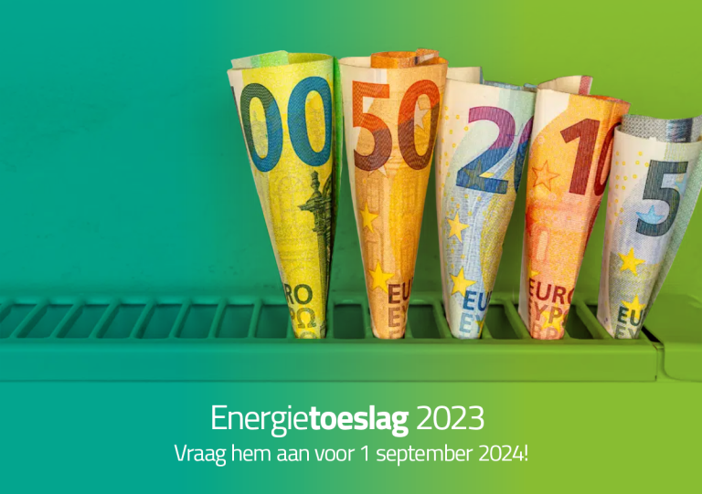 Vraag energietoeslag aan vóór 1 september 2024!