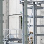 Hoogspanningsstation Zevenhuizen in aanbouw