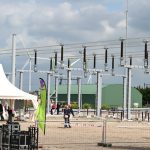 Hoogspanningsstation Zevenhuizen in aanbouw