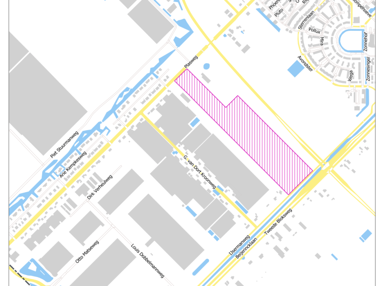 Definitieve locatie voor opvang vluchtelingen (AZC) in Waddinxveen