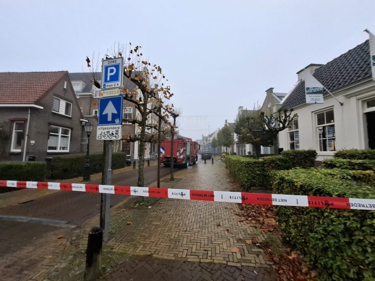 Groot gaslek in Nieuwerkerks Oude Dorp