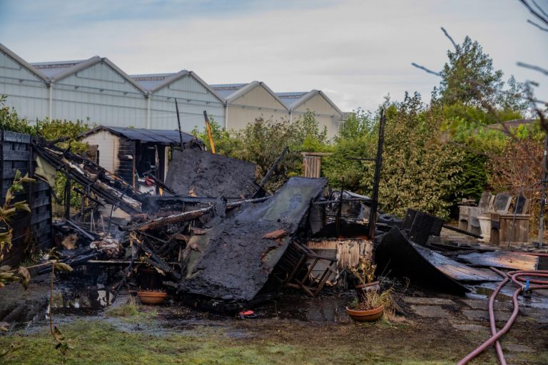 Gewonde bij brand in Chalet Moerkapelle