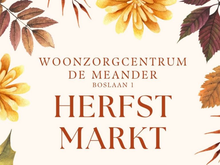 Herfstmarkt in de Meander