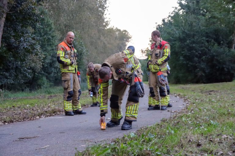 Wandelaar ontdekt gaslekkage in Europalaanpark Nieuwerkerk