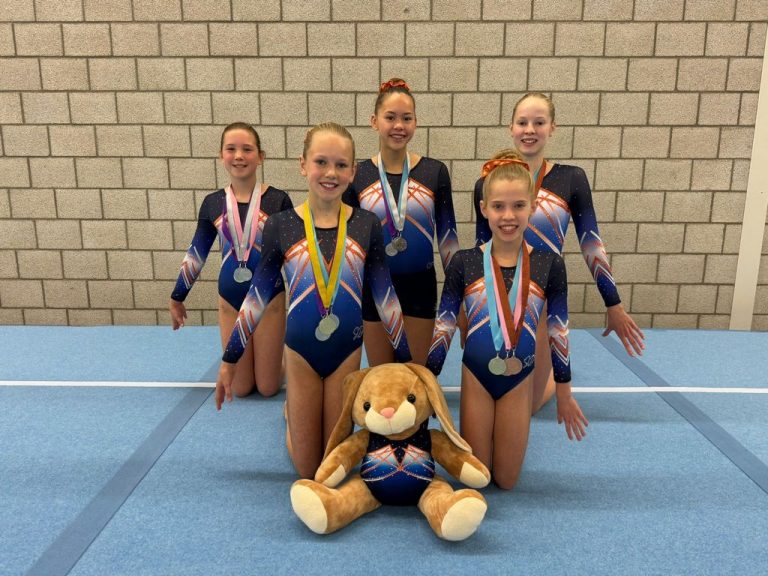 Gouden seizoensopener selectie turnsters NGV: met 81 medailles naar huis 