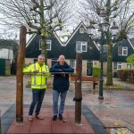 Laatste steen omgeving Vleerplein6