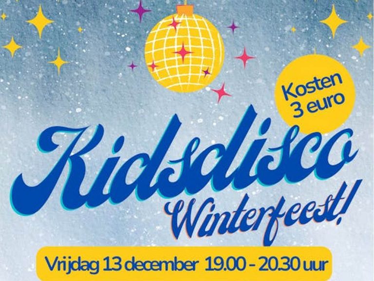 Kidsdisco Winterfeest in ’t Blok