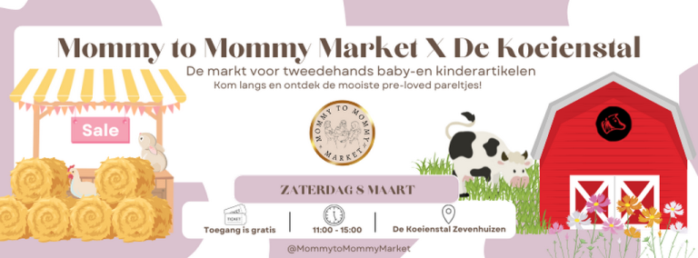 Mommy to Mommy Market in de Koeienstal