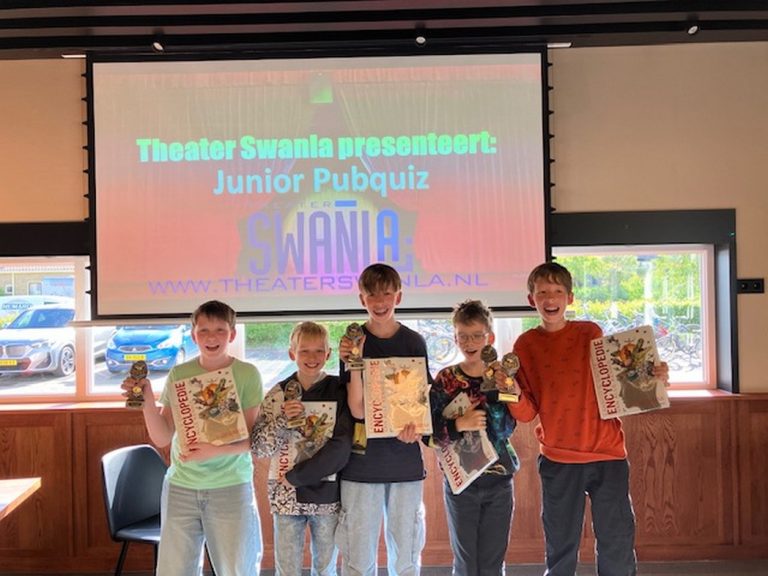 Gecombineerd team van Nesselandse scholen wint junior pubquiz in Zevenhuizen