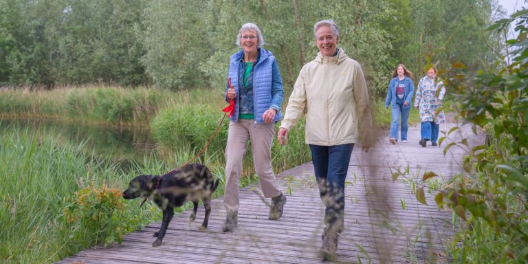 Vroege vogels genieten van dauwtrappen met Moerkapels Oranje