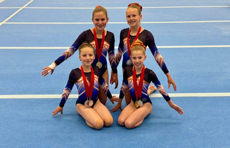 15 medailles voor NGV niveau 3 en D turnsters bij Craft Toernooi 2025