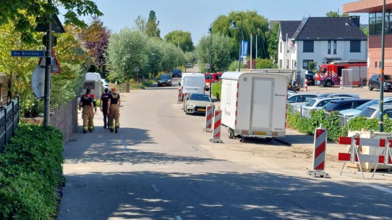 Loos gasalarm op ‘s-Gravenweg Nieuwerkerk
