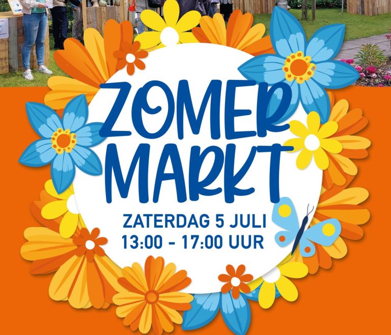 Zaterdag zomermarkt bij de Schakel
