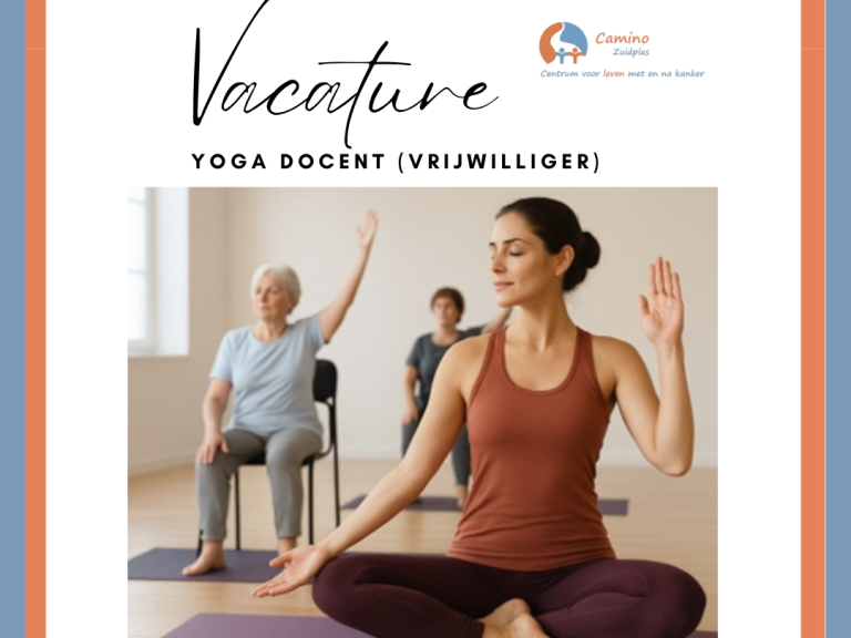 Camino zoekt yogadocent