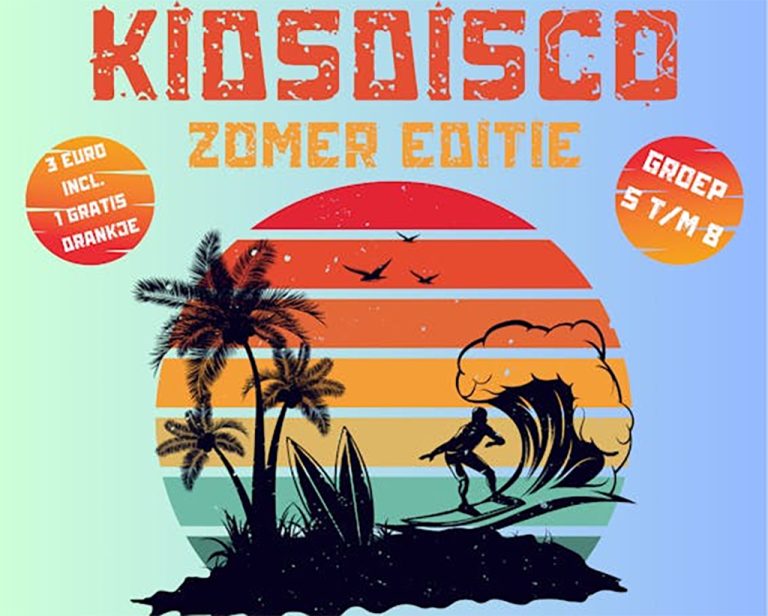 Kidsdisco Zomerfeest in ’t Blok