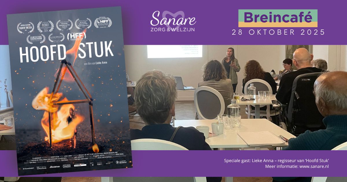 Breincafé: Hoofd Stuk – als iemand verandert door hersenletsel