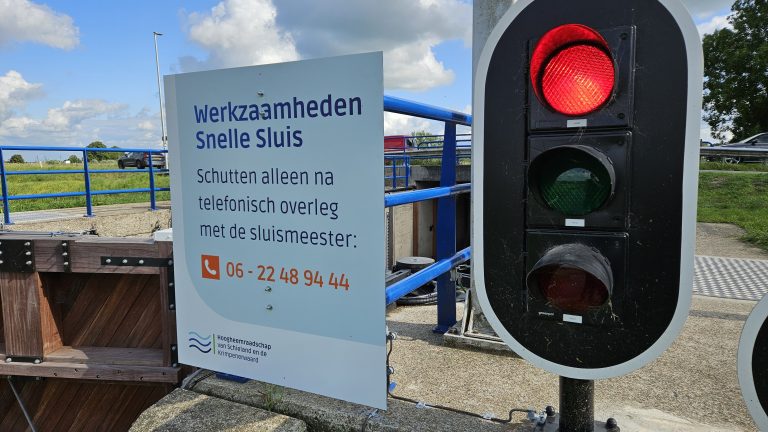 Werkzaamheden Snelle Sluis nog in volle gang